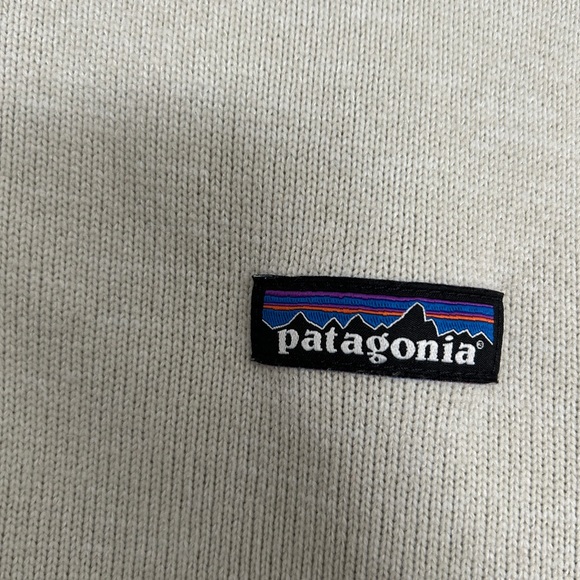 Patagonia Better Sweater 1/4 Zip Women's Large Ivory - Picture 3 of 5